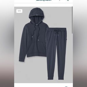 Tommy John Matching Set - navy blue - size small